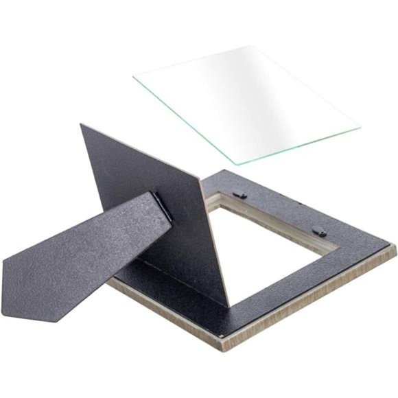 Desktop Photo Display with High Definition Glass Front & Easel Back, 5x7 Picture - Picture 3 of 6